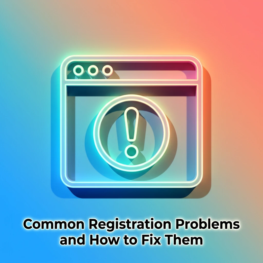 Common Registration Problems and How to Fix Them