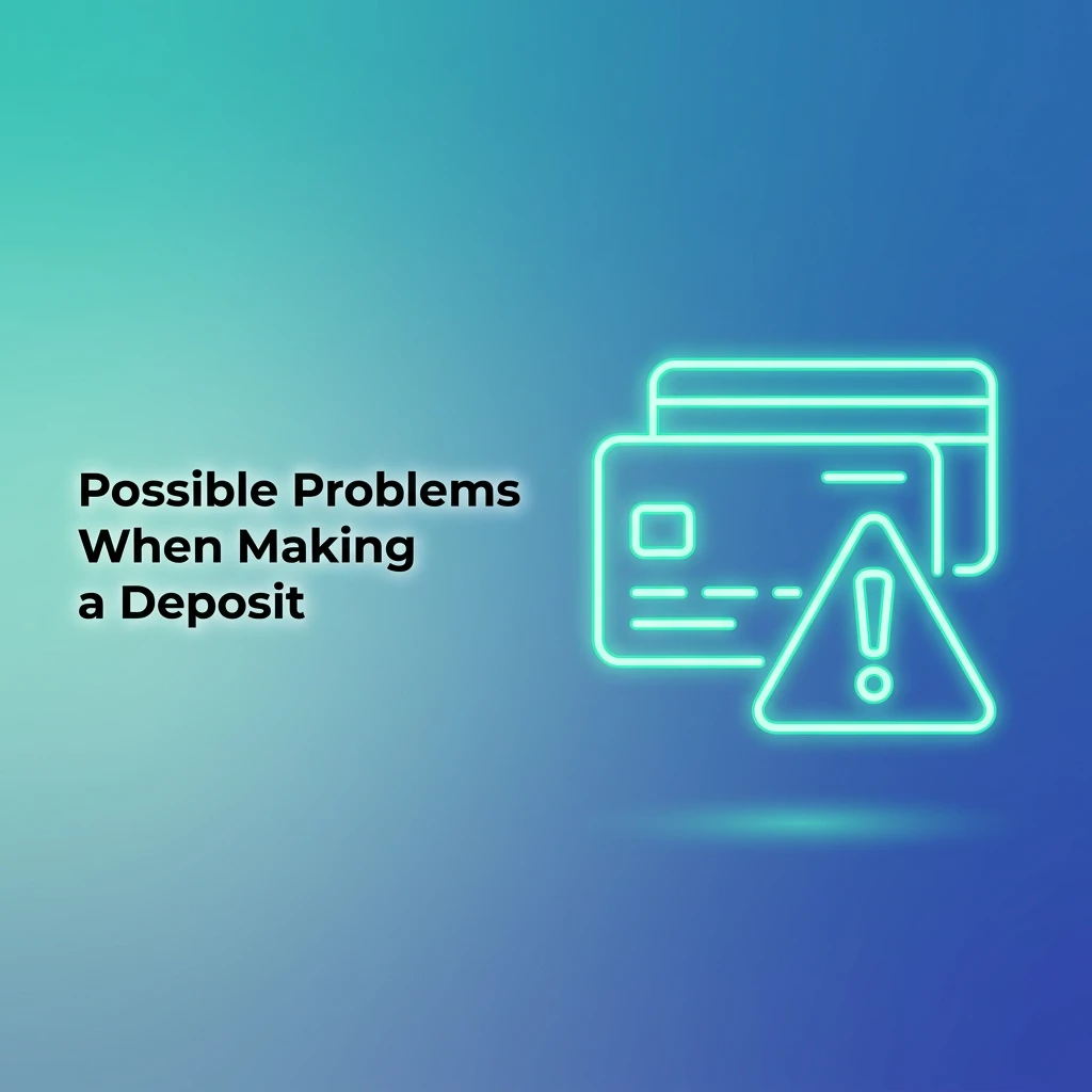 Possible Problems When Making a Deposit