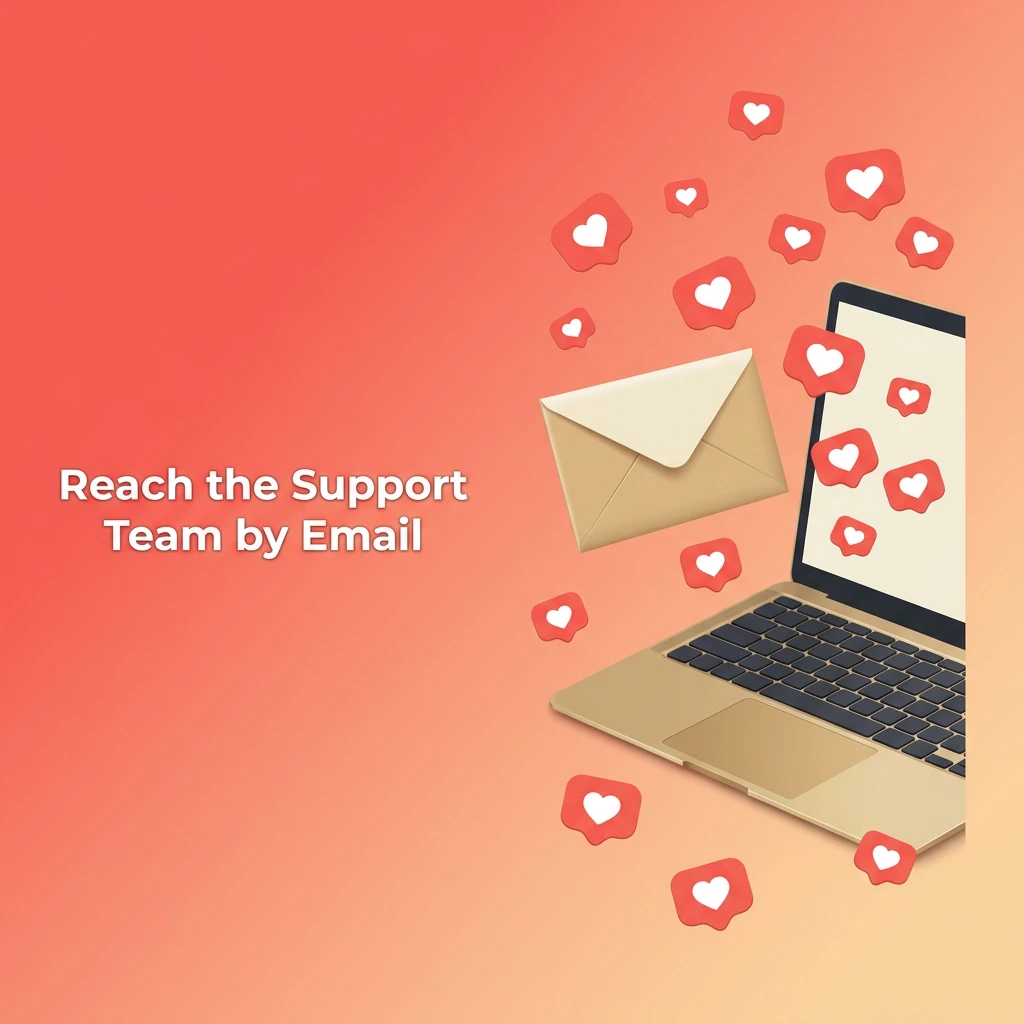 Reach the Support Team by Email