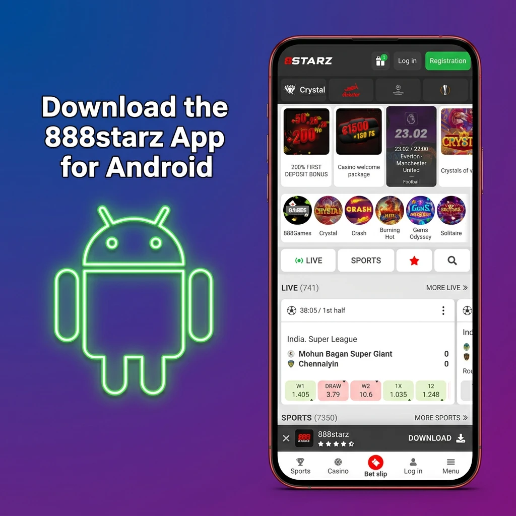 Download the 888starz App for Android