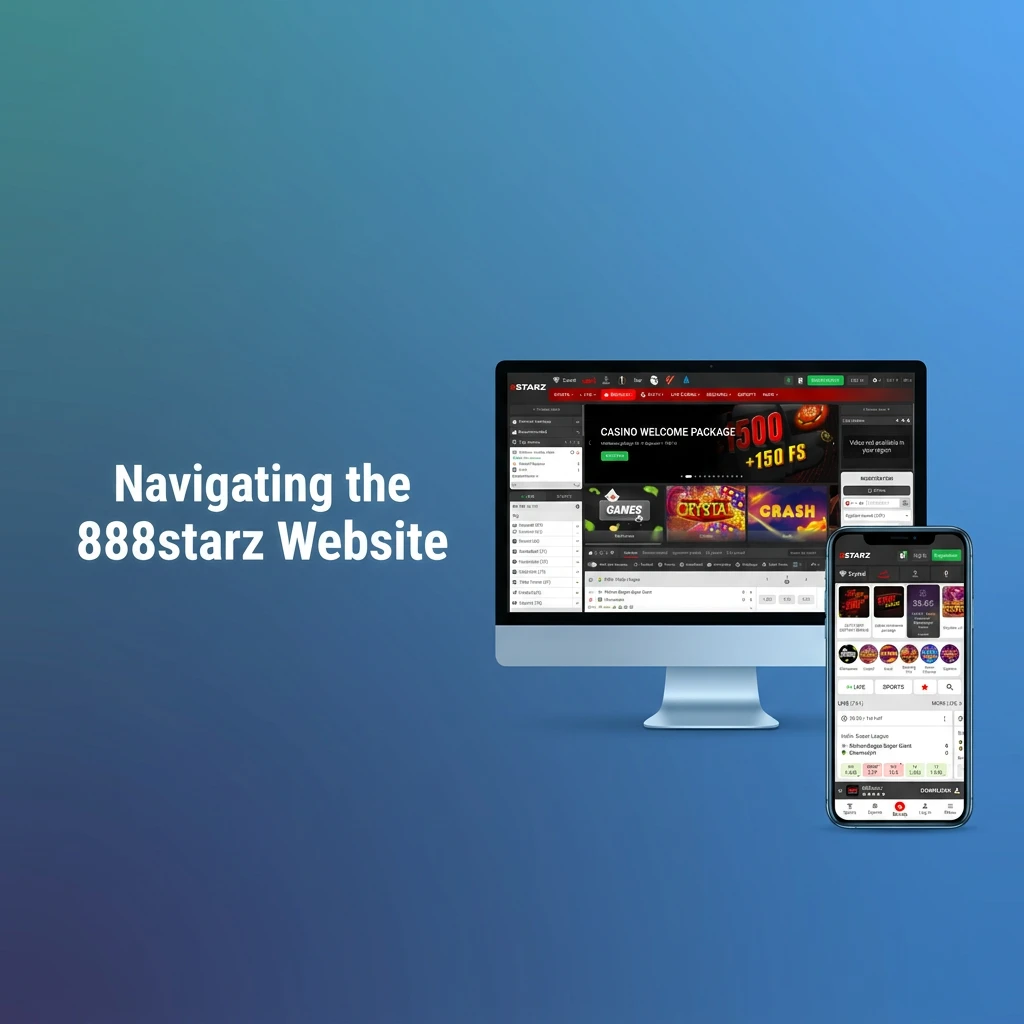 Navigating the 888starz Website