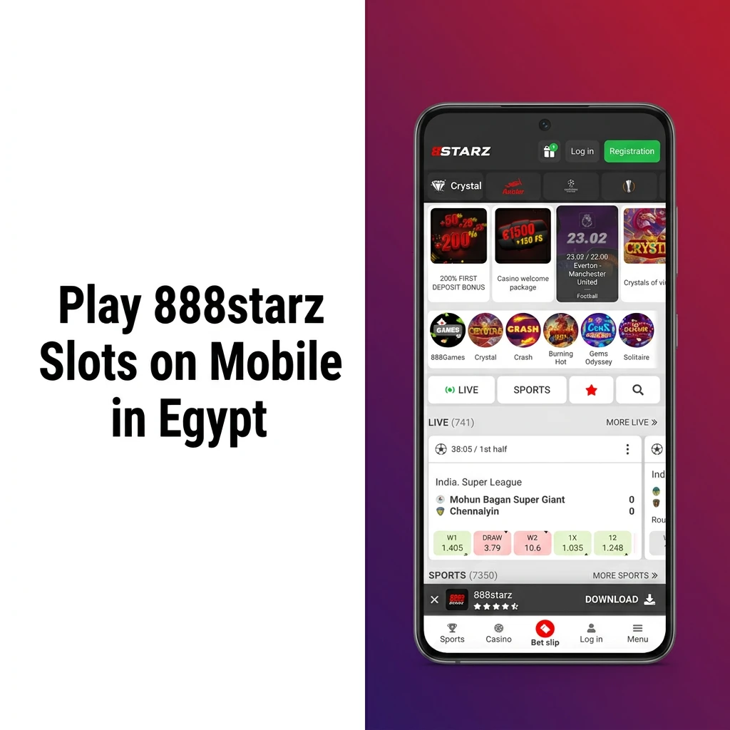 Play 888starz Slots on Mobile in Egypt