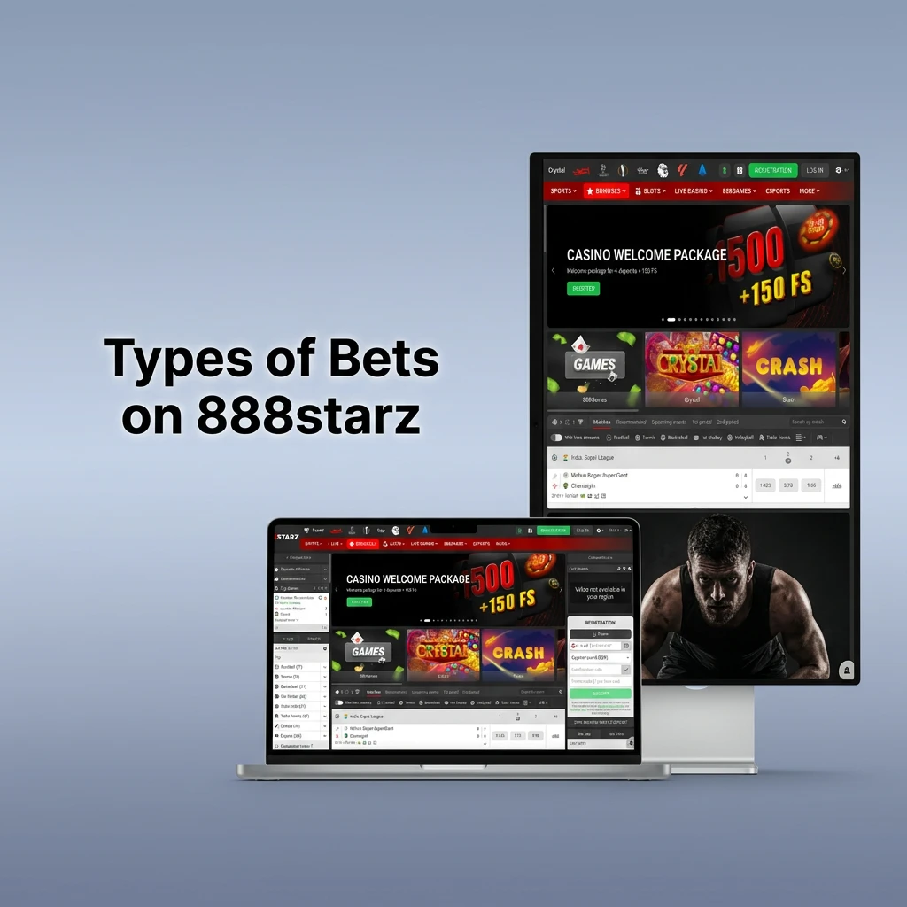 Types of Bets on 888starz