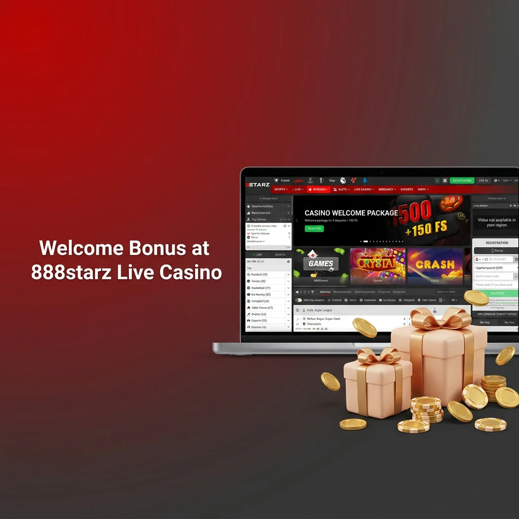 Welcome Bonus at 888starz Live Casino