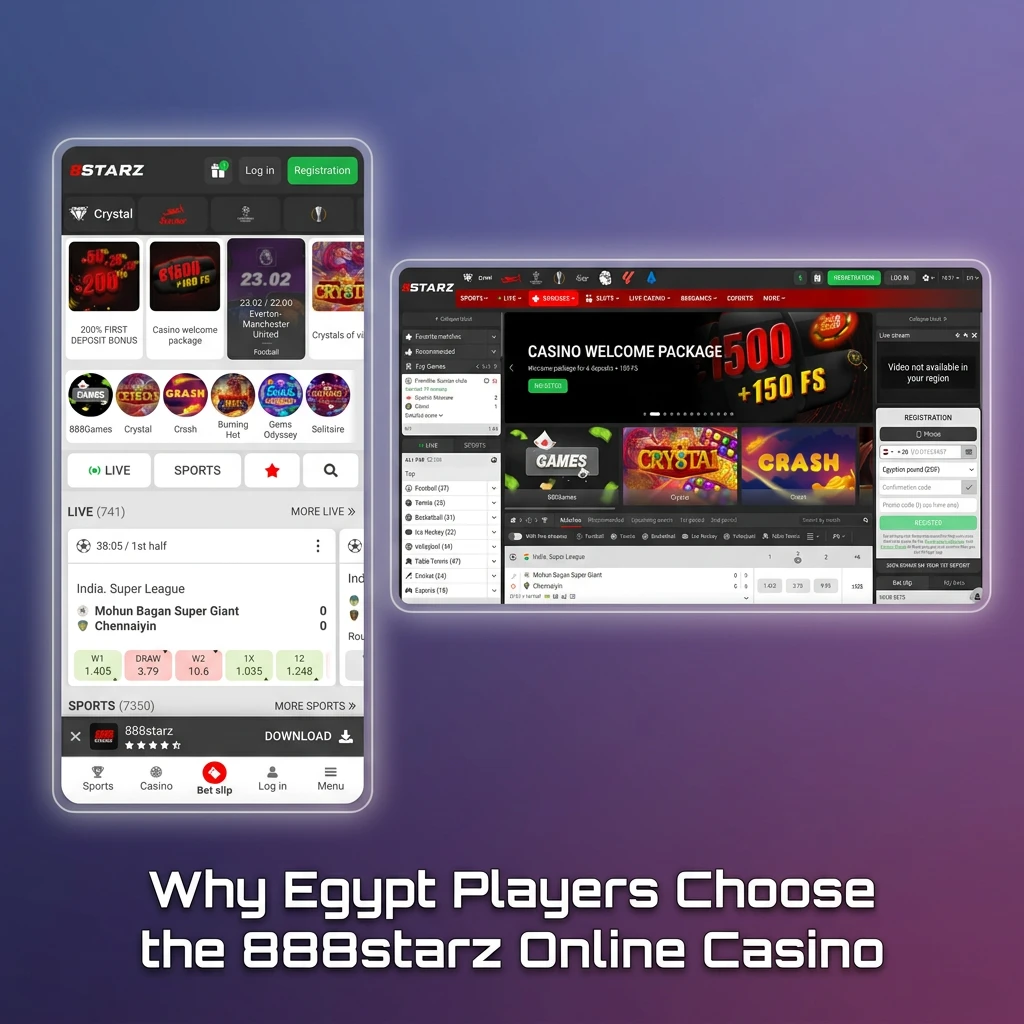 Why Egypt Players Choose the 888starz Online Casino