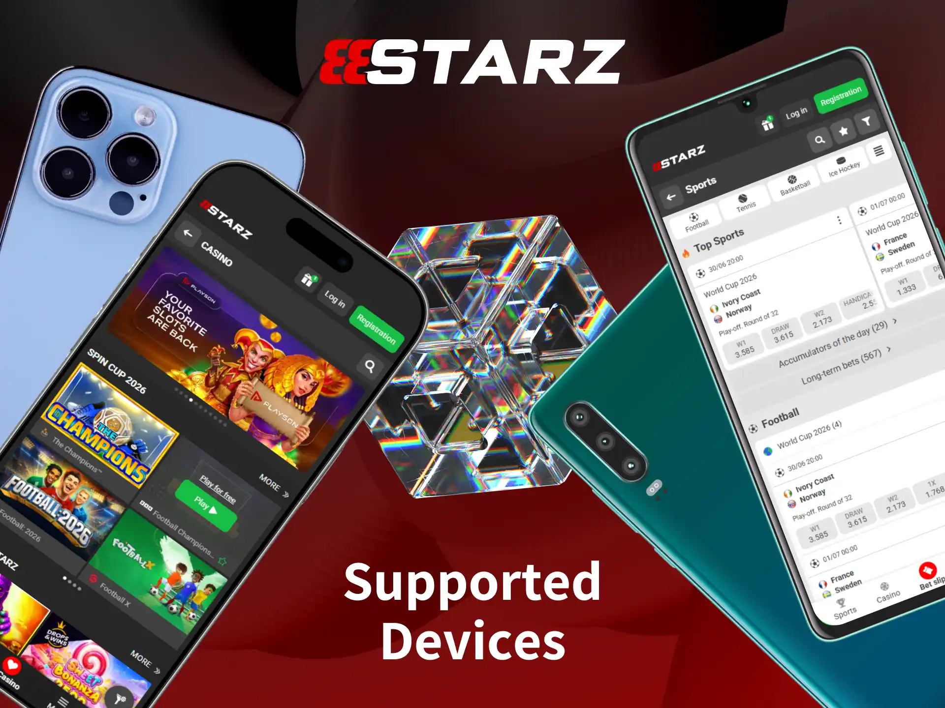 Check out all compatible and supported devices for the 888starz mobile app.