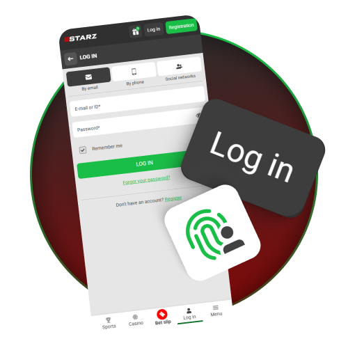 Secure your personal account data by using fingerprint login on the 888starz app.