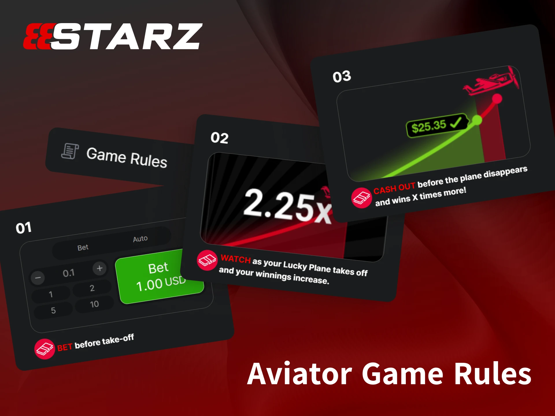 Study the official Aviator rules to master how to play and win at 888starz.