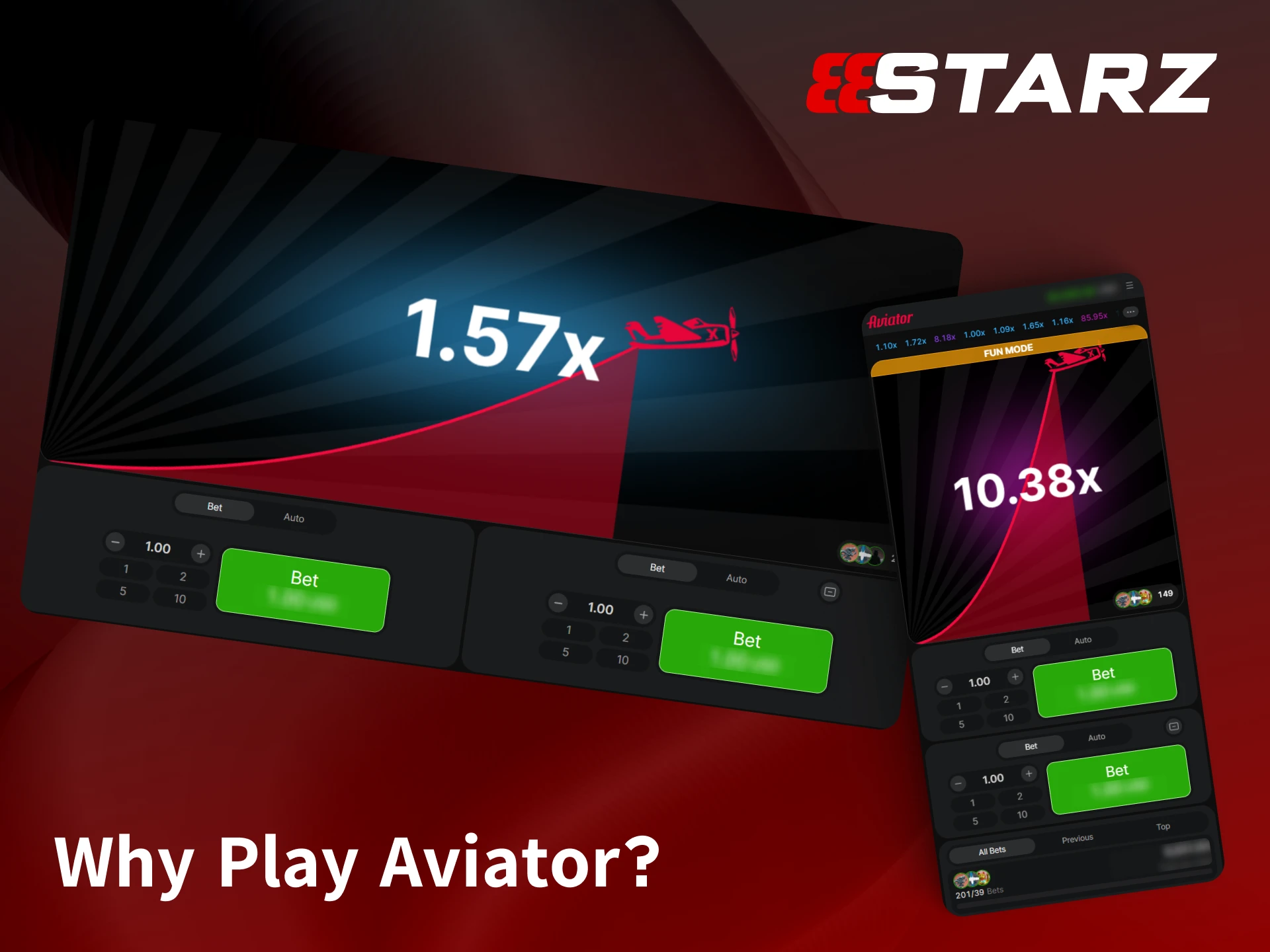 Discover key advantages and reasons why you should play Aviator on the 888starz platform.