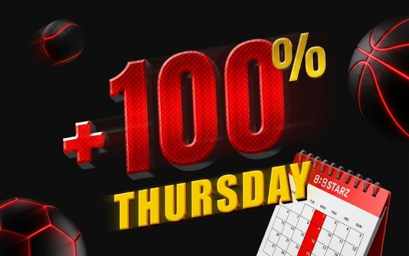Top up your account and claim the 888starz Thursday deposit bonus.