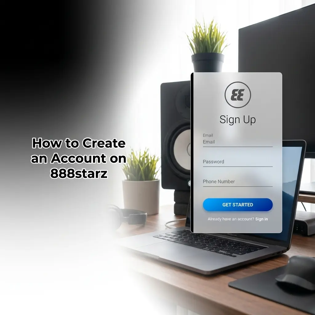 Step-by-step guide on how to create an 888starz account in Egypt to access welcome bonuses