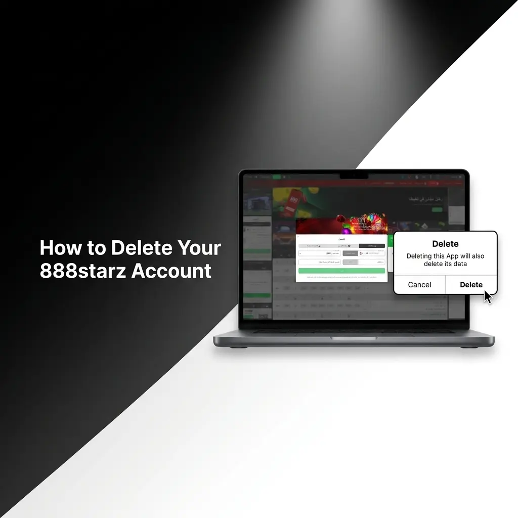 Step-by-step guide on how to delete your 888starz account through account settings or customer support