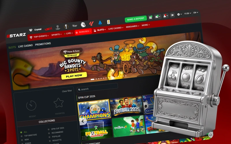 Spin the best online casino slots at 888starz to win impressive payouts.
