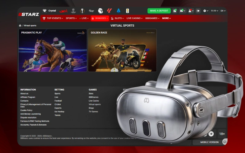 Explore realistic virtual sports simulations and make successful predictions with 888starz.