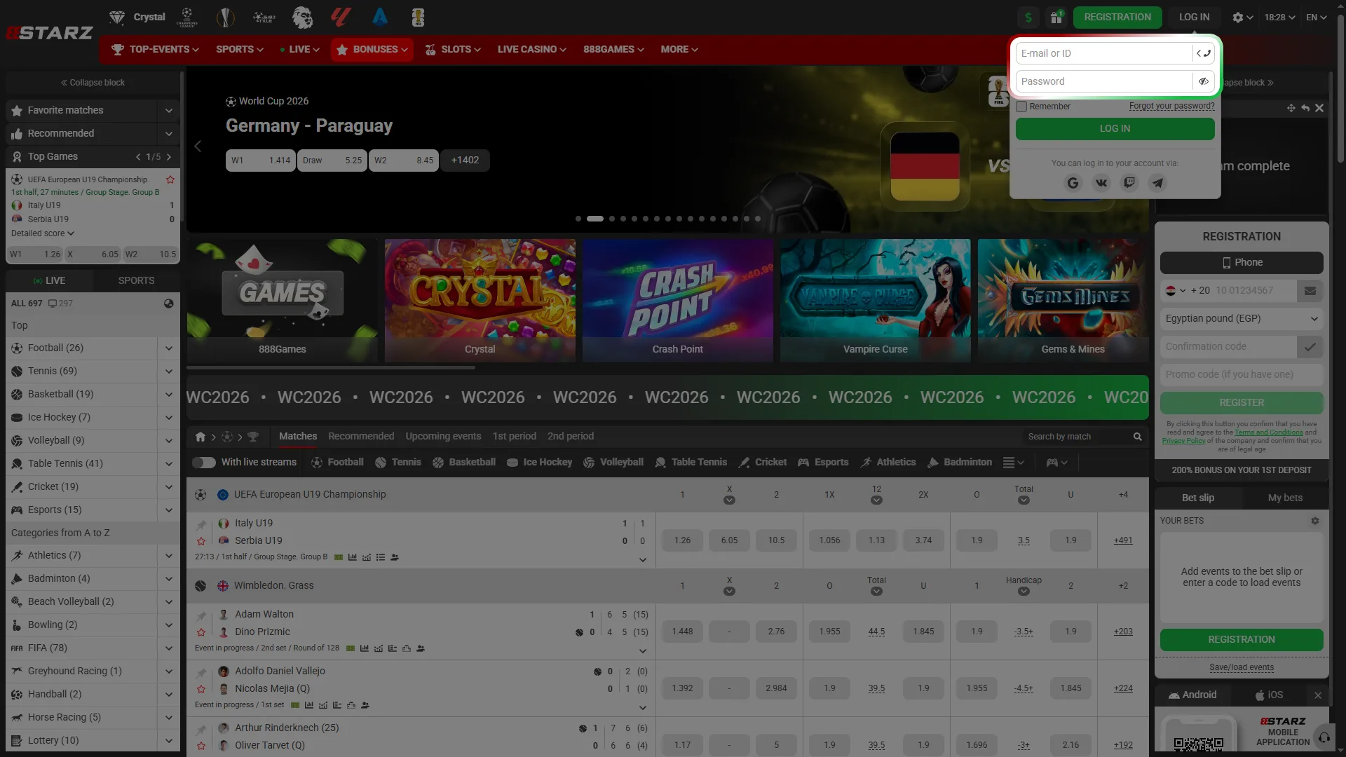 Input your personal password and username for secure 888starz login authorization.