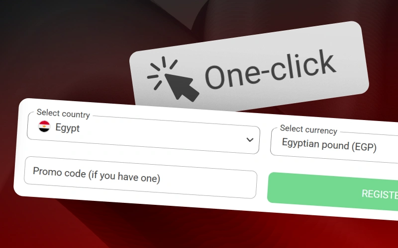 Choose the one-click path for the fastest available 888starz registration method.
